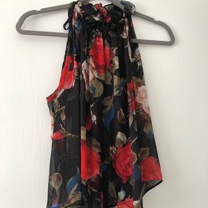 Silk Floral Halter